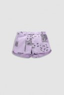 COCCODRILLO šortai BOHO GIRL KIDS, violetiniai, WC3121401BOK-016