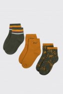 COCCODRILLO kojinės SOCKS BOY, multicoloured, 26/30 dydis, 3 vnt., WC2382608SOB
