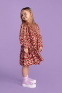 COCCODRILLO suknelė ilgomis rankovėmis RETRO PICNIC KIDS, multicoloured, WC3128101RPK-022