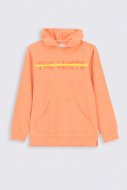 COCCODRILLO džemperis su gobtuvu FUNNY TIME JUNIOR, oranžinis, 164 cm, ZC2132301FTJ-006
