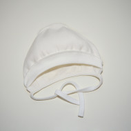 VILAURITA kepurė kūdikiui išvirkščiomis siūlėmis BANI, ecru, 38 cm, art 12