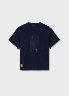 MAYORAL marškinėliai trumpomis rankovėmis 7C, tamsiai mėlyni, 6032-49