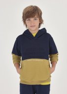 MAYORAL džemperis su gobtuvu 7C, tamsiai mėlynas, 6442-35