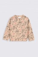 COCCODRILLO džemperis LICENCE GIRL, smėlio spalvos, 74 cm, ZC2132101LIG-002