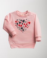 CAN GO džemperis HEARTS, rožinis, KGSS-257-80