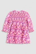 COCCODRILLO suknelė ilgomis rankovėmis RETRO PICNIC NEWBORN, multicoloured, WC3128101RPN-022
