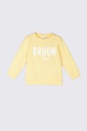 COCCODRILLO marškinėliai ilgomis rankovėmis BROOM, geltoni, 68 cm, WC2143104BRO