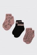 COCCODRILLO kojinės SOCKS GIRL, multicoloured, 36/39 dydis, 3 vnt., WC2382607SOG