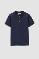 COCCODRILLO polo marškinėliai trumpomis rankovėmis BASIC BOY, tamsiai mėlyni, WC3143601BAB-015