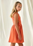 MAYORAL suknelė 8F, oranžinė, 6965-59