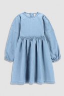 COCCODRILLO suknelė ilgomis rankovėmis SPORTI ROMANTIC KIDS, mėlyna, WC3128102SRK-014