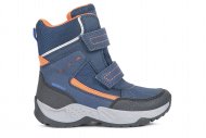 GEOX žieminiai batai, tamsiai mėlyni/oranžiniai, J04CEB-0CEFU-C0820 32