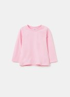 OVS marškinėliai ilgomis rankovėmis, rožiniai, , 001967838