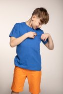 MOKIDA marškinėliai trumpomis rankovėmis POP BOY, mėlyni, WM3143201POB-014