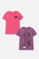 MOKIDA marškinėliai trumpomis rankovėmis MONOCHROMATIC GIRL, multicoloured, WM4145404MOG-022-