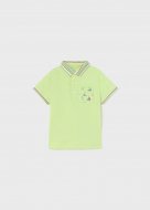 MAYORAL polo marškinėliai trumpomis rankovėmis 3G, melon, 1105-55