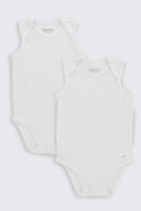 COCCODRILLO smėlinukas be rankovių BASIC UNDERWEAR, baltas, ZC2413301BAU-001-098, 98cm