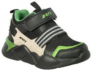BARTEK sportiniai batai, juodi/žali, 29 d., T-15595009
