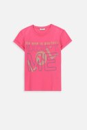 MOKIDA marškinėliai trumpomis rankovėmis MONOCHROMATIC GIRL, rožiniai, WM4143208MOG-007-