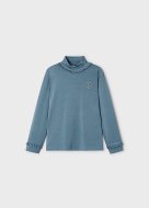 MAYORAL marškinėliai ilgomis rankovėmis aukštu kaklu 6D, bluebell, 145-71
