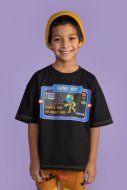 COCCODRILLO marškinėliai trumpomis rankovėmis DIGITAL WORLD KIDS, juodi, WC3143202DWK-021