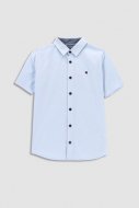 COCCODRILLO marškiniai trumpomis rankovėmis ELEGANT JUNIOR BOY, mėlyni, WC3136201EJB-014