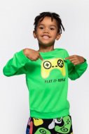 COCCODRILLO long sleeved t-shirt GAMER BOY KIDS, green, WC4143102GBK-011-110, 110 cm
