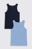 COCCODRILLO apatiniai marškinėliai be rankovių BASIC UNDERWEAR, multicoloured, ZC2407202BAU-022