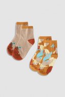 COCCODRILLO kojinės SOCKS BOY, multicoloured, 2 vnt., WC3383202SOB-022