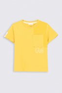 COCCODRILLO marškinėliai trumpomis rankovėmis CRAFT SPORT KIDS, geltoni, 92 cm, ZC2143201CRK-004