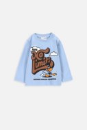 COCCODRILLO marškinėliai ilgomis rankovėmis LICENCE BOY LOONET TUNES, mėlyni, ZC3143101LBL-014