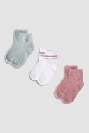 COCCODRILLO kojinės SOCKS GIRL, multicoloured, 3 vnt., WC3383606SOG-022