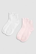 COCCODRILLO kojinės SOCKS GIRL, multicoloured, 2 vnt., WC3383219SOG-022