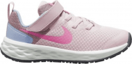 NIKE sportiniai batai NIKE REVOLUTION 6 PSV, rožiniai, DD1095-600