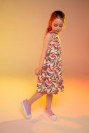 COCCODRILLO suknelė be rankovių JUNGLE MIX GIRL KIDS, įvariaspalvė, WC3128301JGK-001