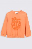 COCCODRILLO marškinėliai ilgomis rankovėmis ADVENTURELAND KIDS, oranžiniai, 104 cm, ZC2143101ADK-006