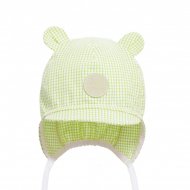 PUPILL kepurė su snapeliu BONIFACY, žalia, 46/48 cm