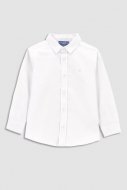 COCCODRILLO marškiniai ilgomis rankovėmis ELEGANT BABY BOY, balti, WC3136102EBB-001