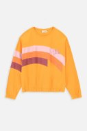 COCCODRILLO marškinėliai ilgomis rankovėmis WOODLAND JUNIOR, oranžiniai, ZC2143102WOJ-006