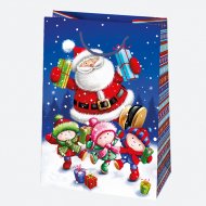 Krepšelis dovanoms kalėdinis   T9 didelis, 5906664000743