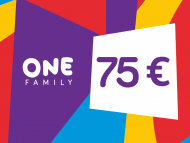 One Family dovanų kuponas 75€