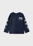 MAYORAL marškinėliai ilgomis rankovėmis 5F, deep blue, 4033-29