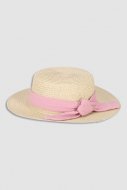 COCCODRILLO skrybėlė ACCESSORIES, smėlio spalvos, WC3363304ACC-002