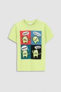 COCCODRILLO marškinėliai trumpomis rankovėmis EVERYDAY BOY, žali, WC3143202EVB-011