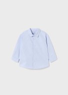 MAYORAL marškiniai ilgomis rankovėmis 3E, šviesiai mėlyni, 124-25