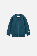 COCCODRILLO susegamas džemperis SOFT ALPINE BOY NEWBORN, turquoise, ZC3132201SBN-013