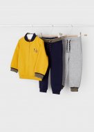 MAYORAL susegamas džemperis ir sportinės kelnės (2 vnt.) 3G, corn, 86 cm, 2834-81