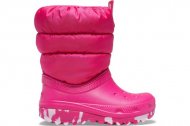 CROCS žieminiai sniego batai, rožiniai, 32 dydis, 207684-6X0