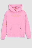 COCCODRILLO džemperis su gobtuvu RETRO PICNIC JUNIOR, rožinis, WC3132301RPJ-007
