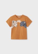 MAYORAL marškinėliai trumpomis rankovėmis 5F, paprika, 3011-78